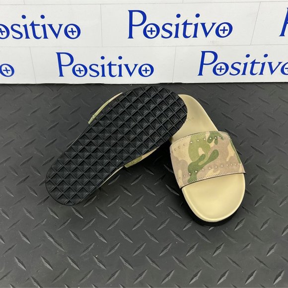 Buscemi Womens Slide Camou Suede Sandals US 6 EU 36 - Picture 4 of 6